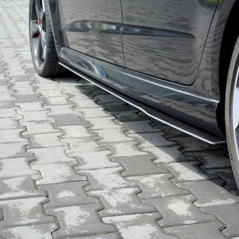 Maxton Racing Side Skirts Diffusers V.1 Audi RS3 8V Facelift Sportback (2017-20)