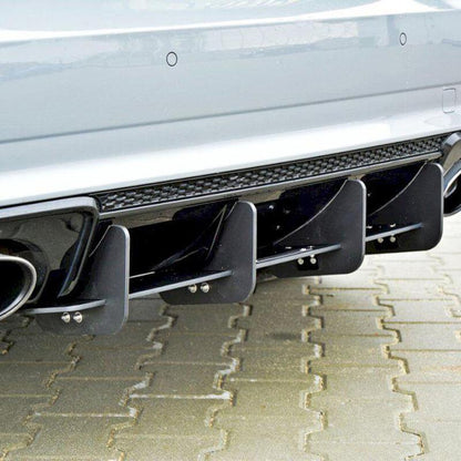 Maxton Rear Diffuser Audi RS3 8Va Sportback Pre-Facelift (2015-2016)