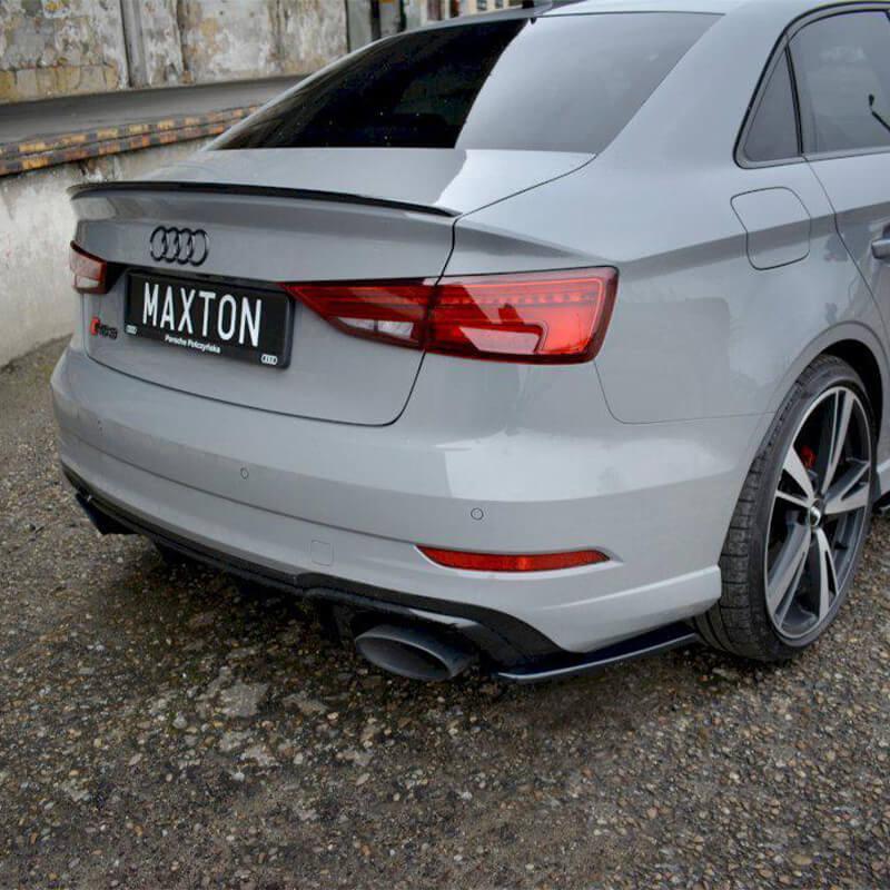 Maxton Rear Side Splitters Audi RS3 8V Facelift Sedan (2017-20)