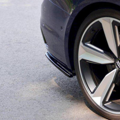 Maxton Rear Side Splitters Audi RS4 B9 Avant (2017-Up)