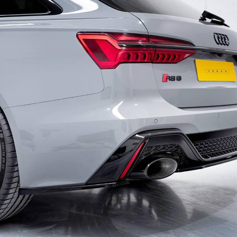 Maxton Rear Side Splitters Audi Rs6 C8 (2020-)