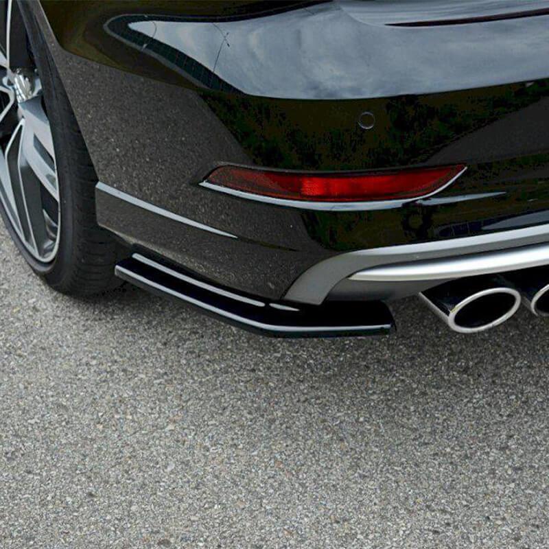 Maxton Rear Side Splitters Audi S3 / A3 S-Line 8V Fl Sedan