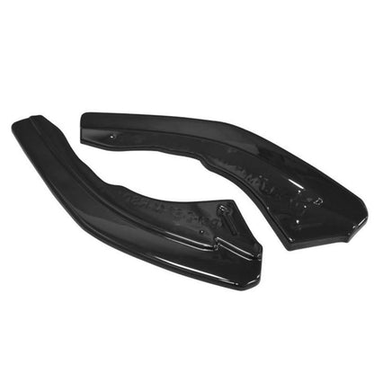 Maxton Rear Side Splitters BMW M2 F87 (2016-) In Gloss Black