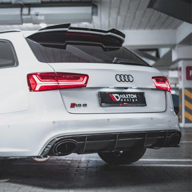 Maxton Rear Side Splitters V2 Audi Rs6 C7 (2013-2017)