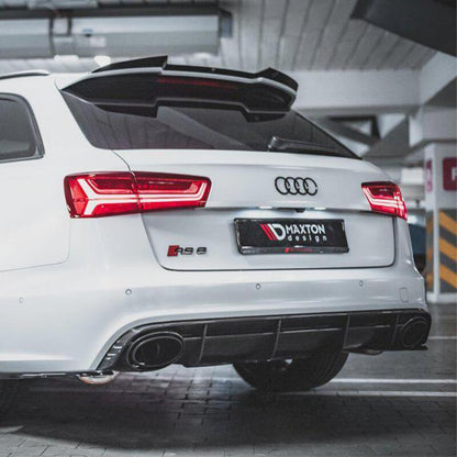 Maxton Rear Side Splitters V2 Audi Rs6 C7 (2013-2017)