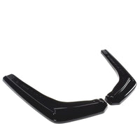 Maxton Rear Side Splitters V.1 BMW M3 F80 (2014-18) Gloss Black