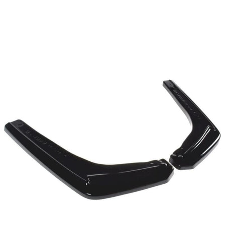 Maxton Rear Side Splitters V.1 BMW M3 F80 (2014-18) Gloss Black
