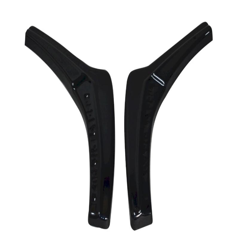 Maxton Rear Side Splitters V.2 BMW 1 F20/F21 M-Power (Facelift) In Gloss Black