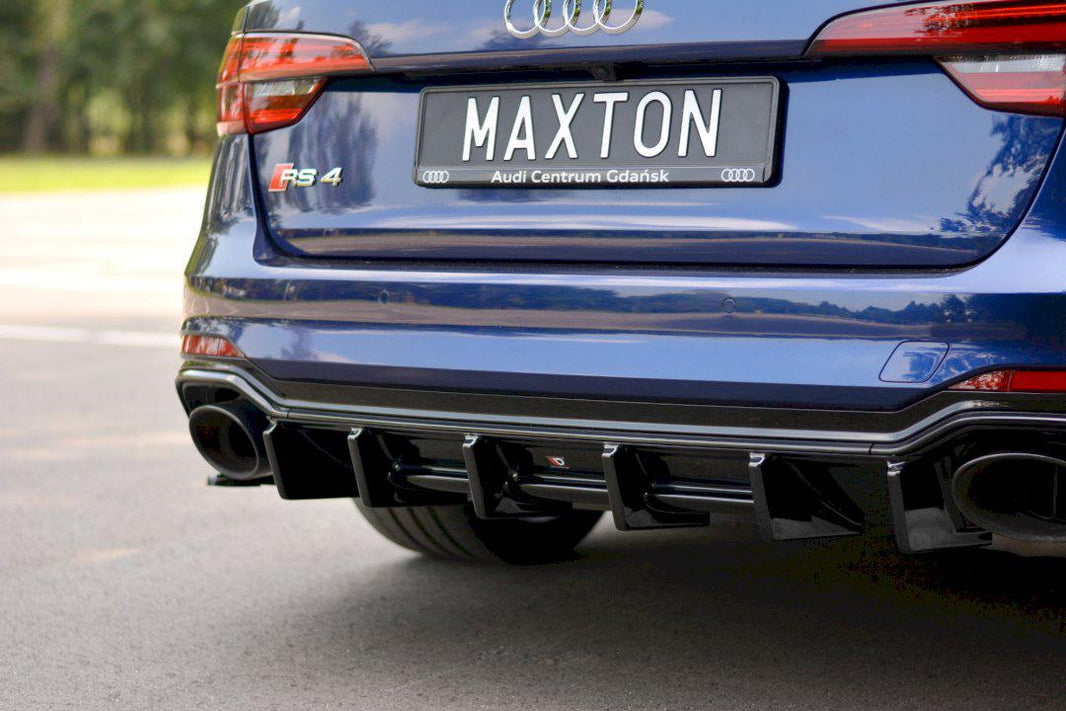Maxton Rear Valance Audi RS4 B9 Avant (2017-Up)
