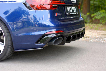 Maxton Rear Valance Audi RS4 B9 Avant (2017-Up)
