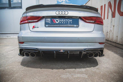 Maxton Rear Valance Audi S3 Sedan 8V Facelift (2016-2020)