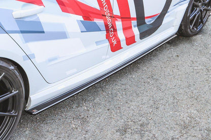 Maxton Side Skirts Diffusers Audi RS3 8V Facelift Sportback (2017-2020)