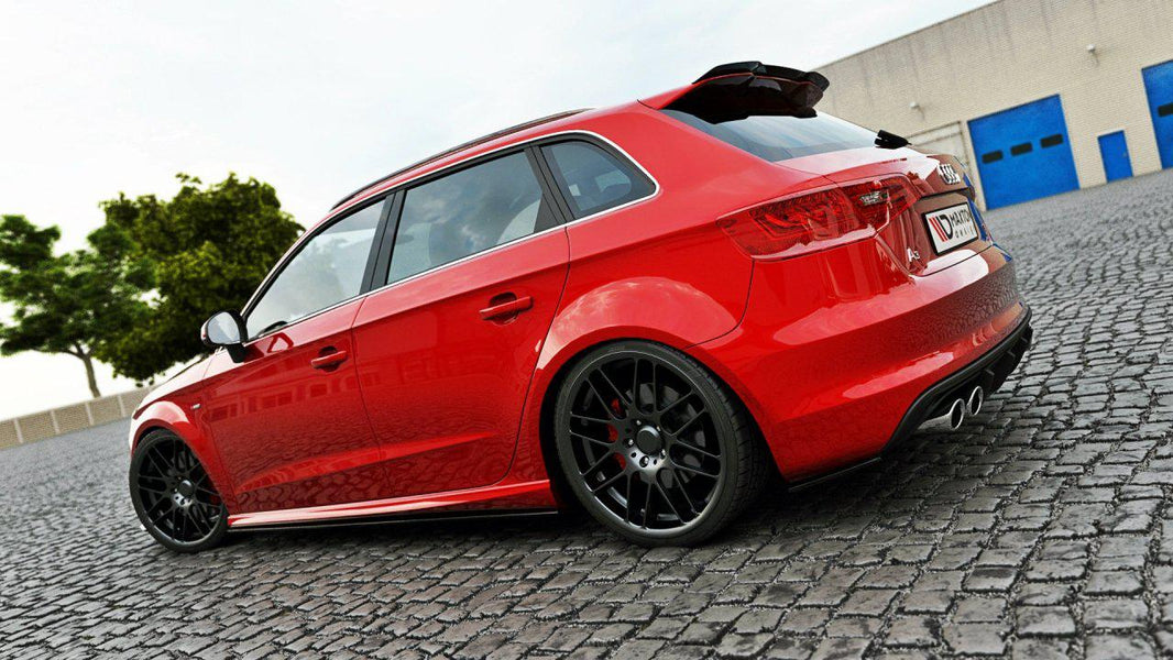 Maxton Side Skirts Diffusers Audi S3 / A3 S-Line 8V / 8V Fl Sportback