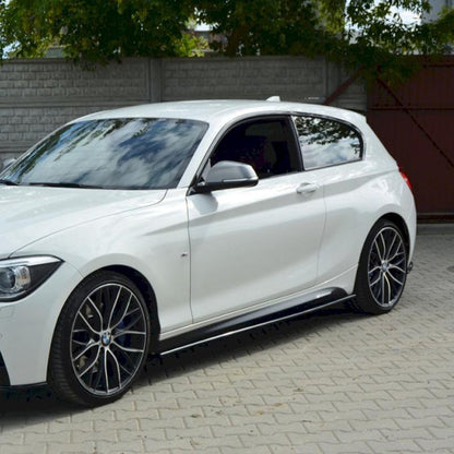 Maxton Side Skirts Diffusers BMW 1 F20/ F21 M-Power 3Dr (Preface)