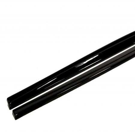 Maxton Side Skirts Diffusers BMW 1 F20/F21 M-Power (Facelift) Gloss Black