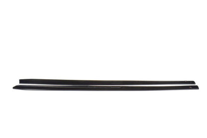 Maxton Side Skirts Diffusers V.1 BMW M3 F80 (2014-18) In Gloss Black