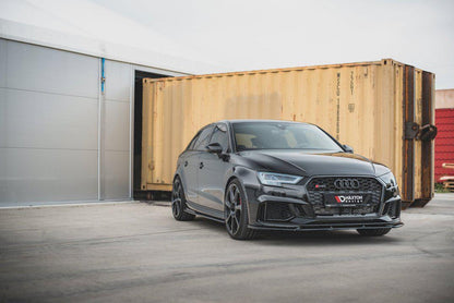 Maxton Side Skirts Diffusers V.2 Audi RS3 8V Sportback Facelift (2017-Up)