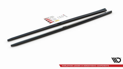 Maxton Side Skirts Diffusers V.2 Audi S3 Sedan 8V Facelift (2016-2020)