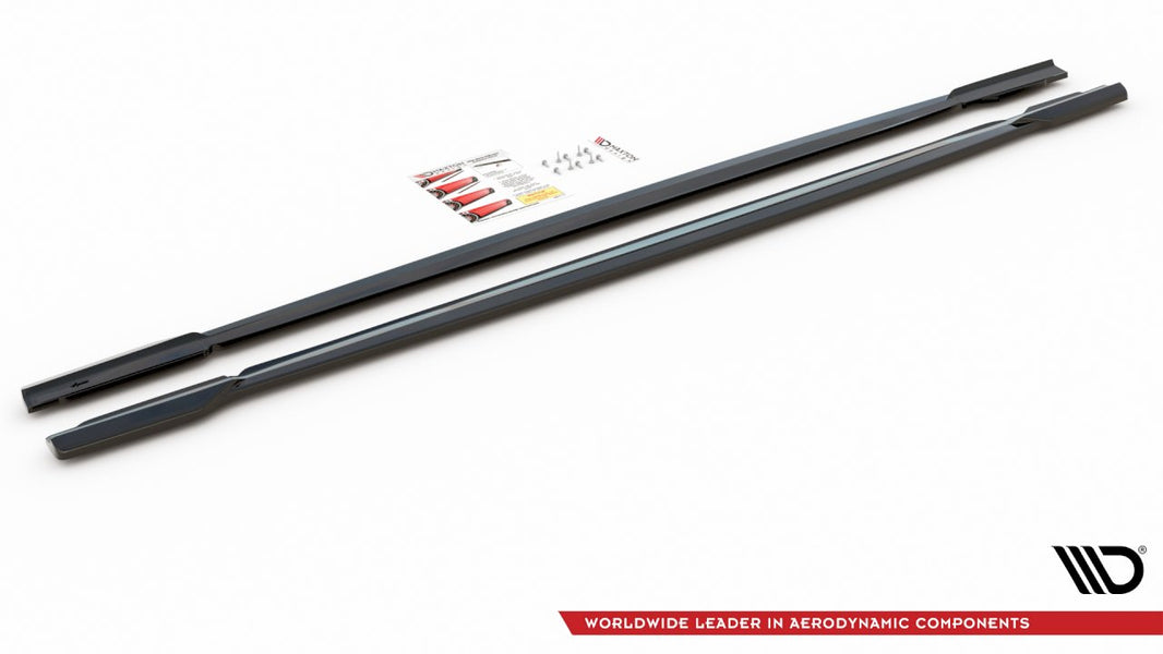 Maxton Side Skirts Splitters V1 Audi Rs6 C8 (2020-)