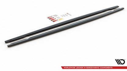 Maxton Side Skirts Splitters V2 Audi Rs6 C8 (2020-)