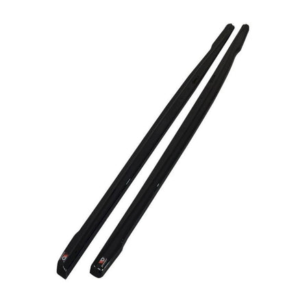 Maxton Side Skirts Splitters V.2 BMW 1 F20/F21 M-Power Facelift In Gloss Black