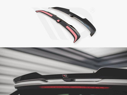 Maxton Spoiler Cap V.2 AUDI RS3 / S3 / A3 S-Line Sportback 8Y (2020-) in Gloss Black