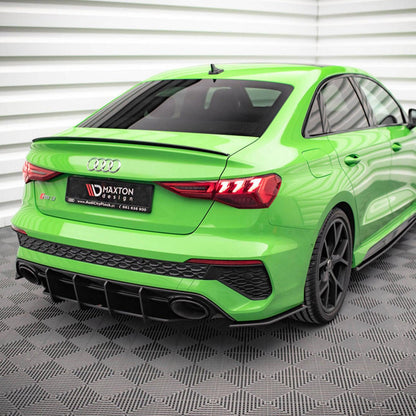 Maxton Street Pro Rear Side Splitters for Audi RS3 Sedan 8Y (2020-)