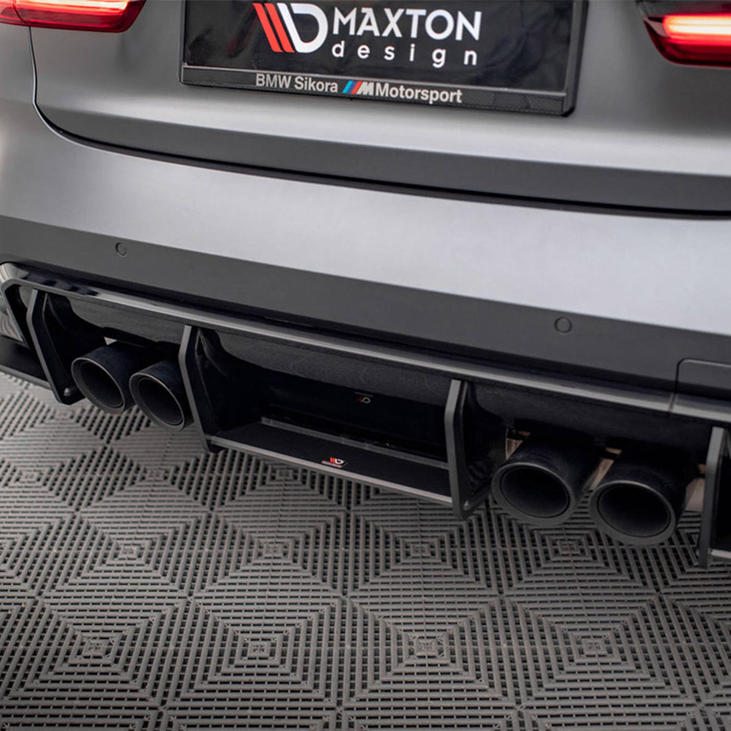 Maxton Design BMW M3 Street Pro Rear Diffuser In Black (G80)