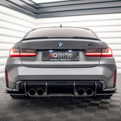 Maxton Design BMW M3 Street Pro Rear Diffuser In Black (G80)
