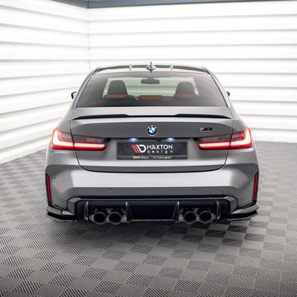 Maxton Design BMW M3 V1 Rear Side Splitters In Gloss Black (G80)