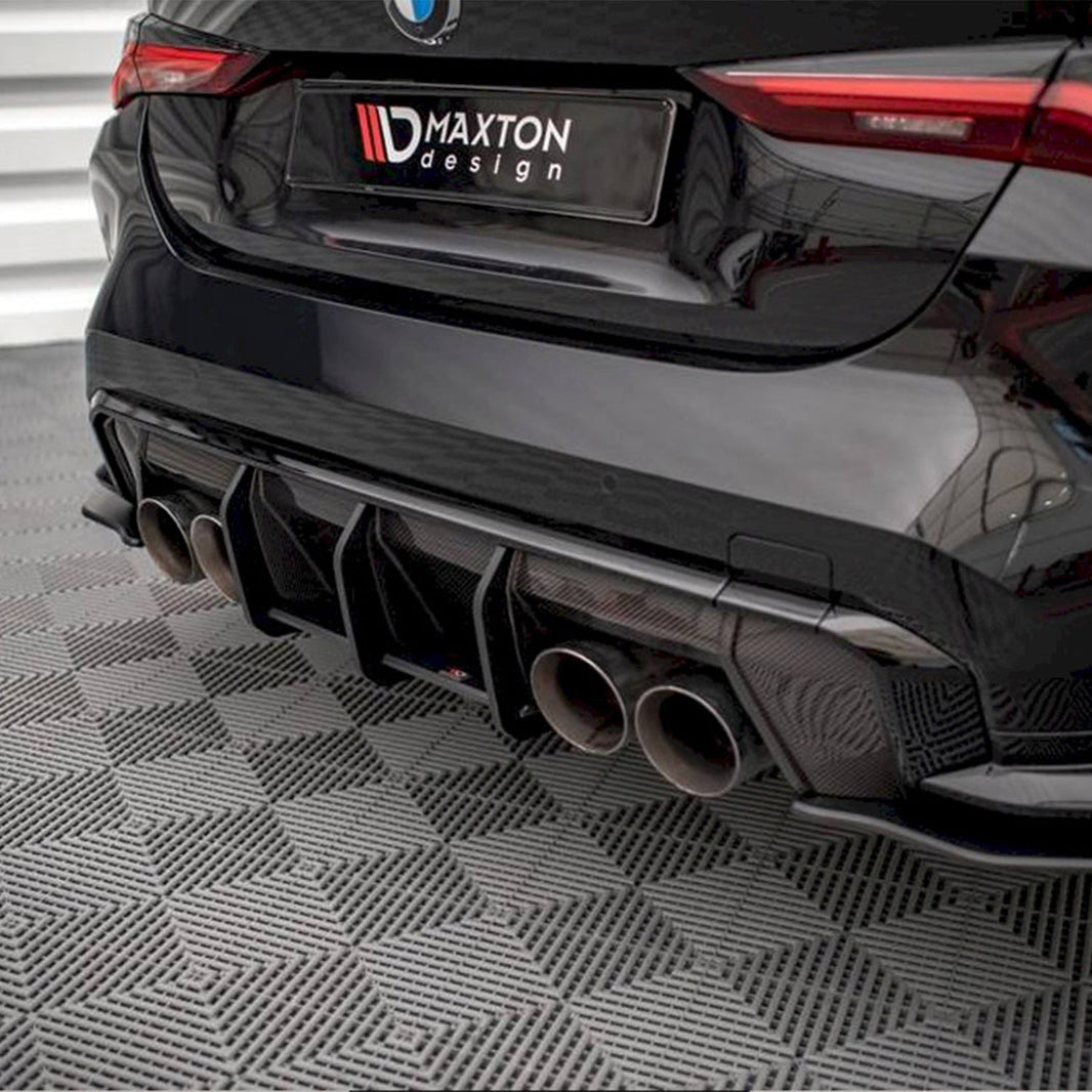 Maxton Design BMW M4 Street Pro Rear Diffuser In Black (G82/G83)