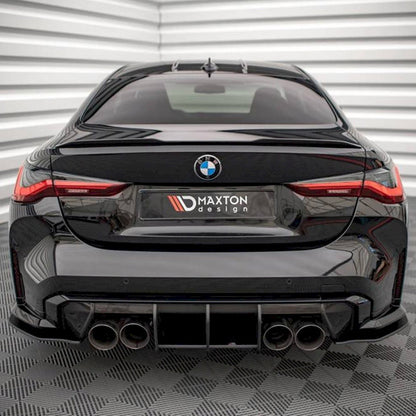 Maxton Design BMW M4 Street Pro Rear Diffuser In Black (G82/G83)