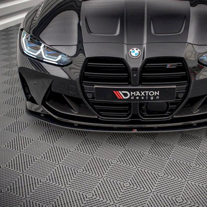 Maxton Design BMW M3/M4 Street Pro Front Splitter In Black (G80/G81/G82/G83)