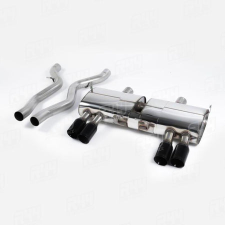 Milltek BMW E92 M3 4.0 V8 Coupe Cat-Back Exhaust Ceakote Black Tips Ssxbm941