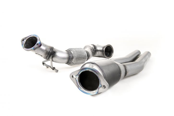 Milltek Sport- Audi RS3 Sportback 400Ps Large Bore Downpipe+ Sports Cat Exhaust