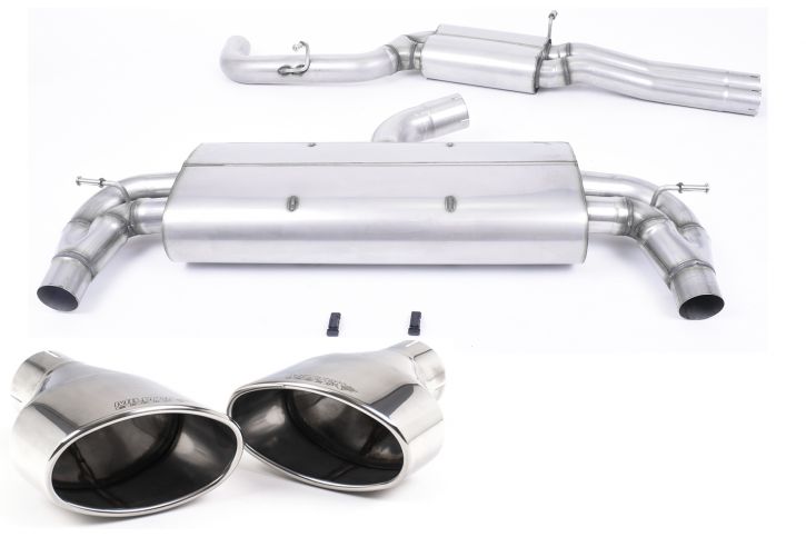 Milltek Sport - Audi RS3 Sportback Cat-Back Exhaust Non Valved