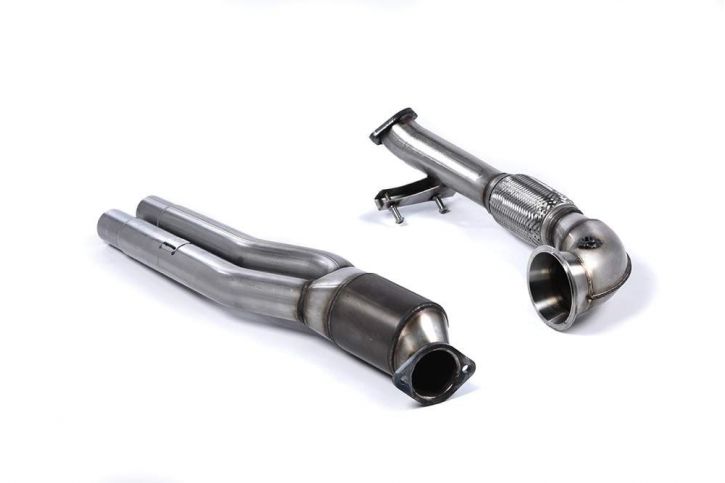 Milltek Sport - Audi RS3 Sportback Primary Hi-Flow Sports Cat And Turbo Elbow