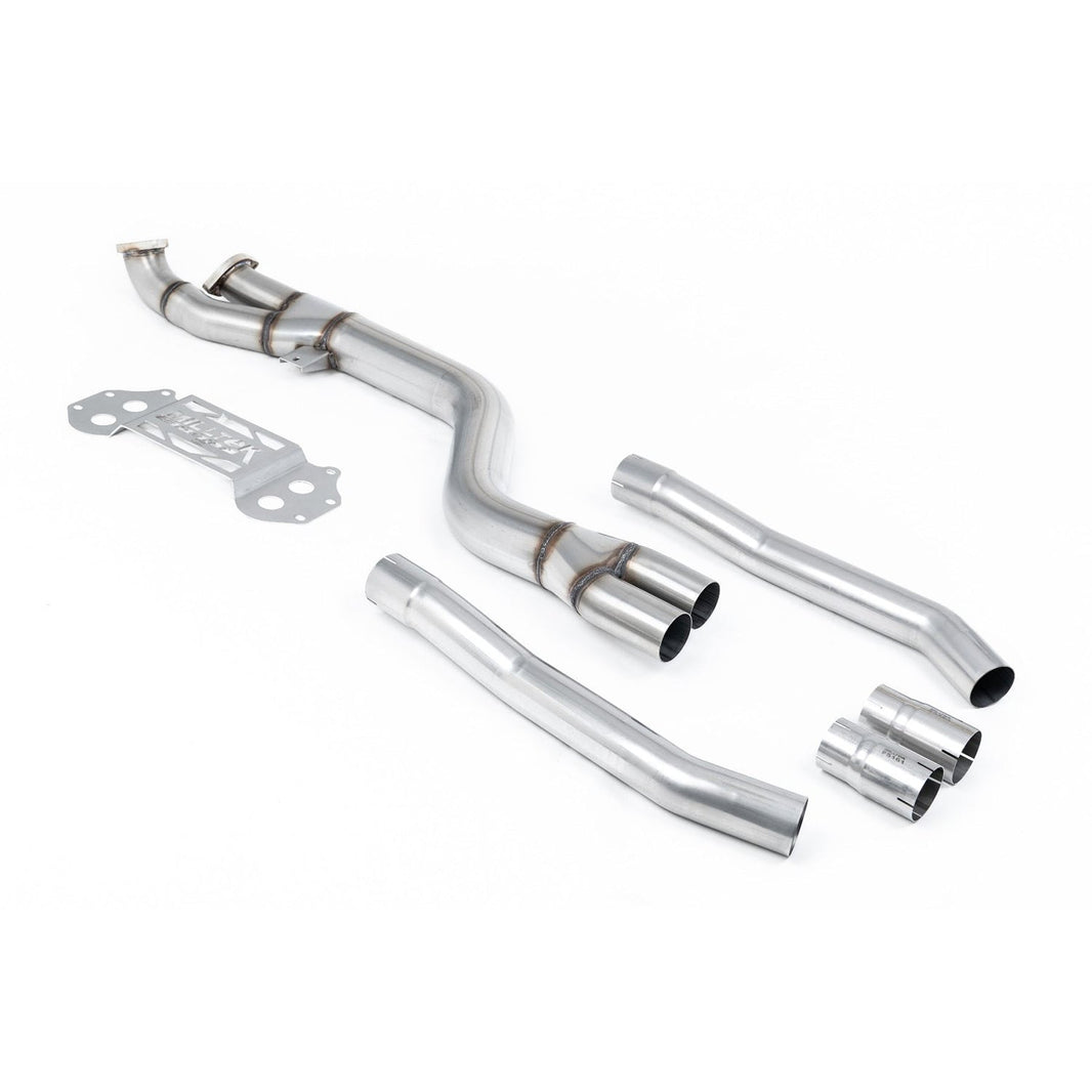 Milltek Sport BMW G80, G81 M3 & G82, G83 M4 OPF-Delete Exhaust Non Resonated Single Midpipe