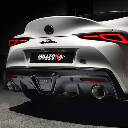 Milltek Sport Toyota GR Supra 3.0 Axle Back Exhaust System