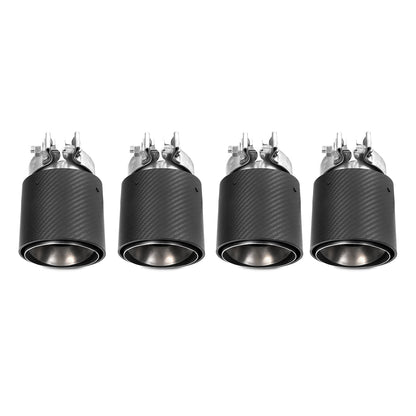 R44 BMW G90 & G99 M5 Carbon Fibre Exhaust Tips Set