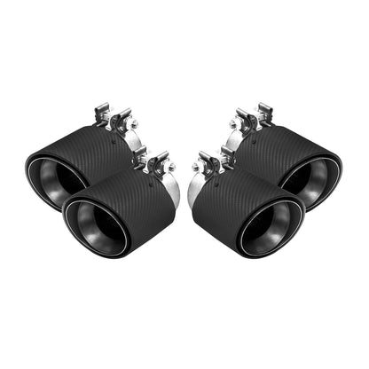R44 BMW G90 & G99 M5 Carbon Fibre Exhaust Tips Set