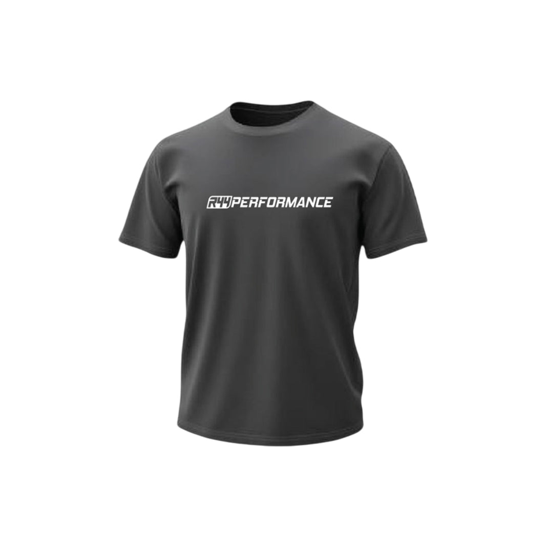 R44 Performance Classic Racing Tee In Grey