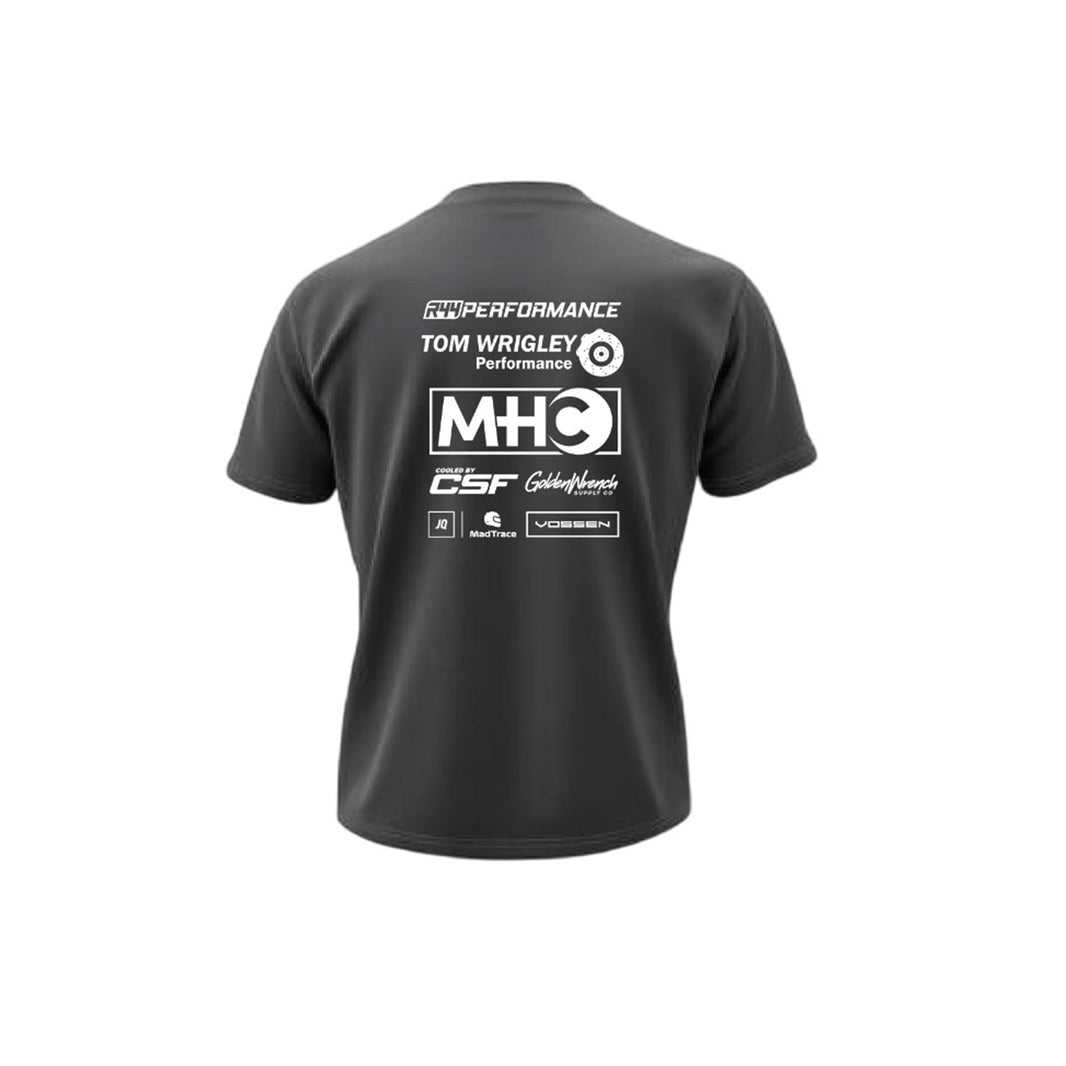 R44 Performance Racing Tee In Grey