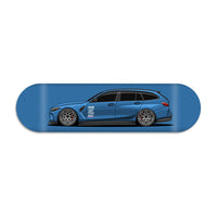 R44 Performance Skateboard Deck - BMW G81 M3 Touring Build (Blue)