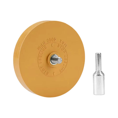 R44 Toffee Wheel Eraser Car Tape Adhesive Remover For Drill