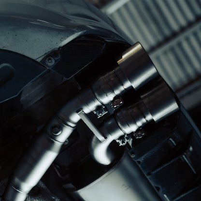 Remus Exhausts Brushed Titanium Tailpipes (Set Of 4)