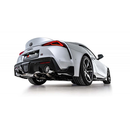Remus Toyota Supra A90 MK5 Axle Back Exhaust System with Black / Chrome Tips