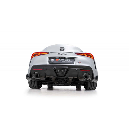 Remus Toyota Supra A90 MK5 Axle Back Exhaust System with Black / Chrome Tips