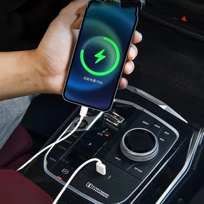 USB Center Console Charger Insert For BMW G Chassis G20 / G22 / G30 / G42 / G60 / G80 / G82 / G87 / F90 / G01 / G02 / G03 / G05 / G06