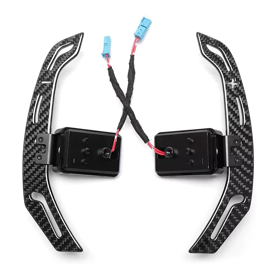 Magnetic paddles shifters. straight Swap.  BMW CS M4 G01 G02 G05 G06 G07 G30 G31 G32 G82 G42 G14 G20 G21 G80 G81 G22 G23 G26 G30 G15 G32 G87 G80 G16  X1 X3 X4 X5 X6 X3M X4M X5M X6M F95 F96 F97 F98 M3 M4 M5 M8 F90 F91 F92 F93